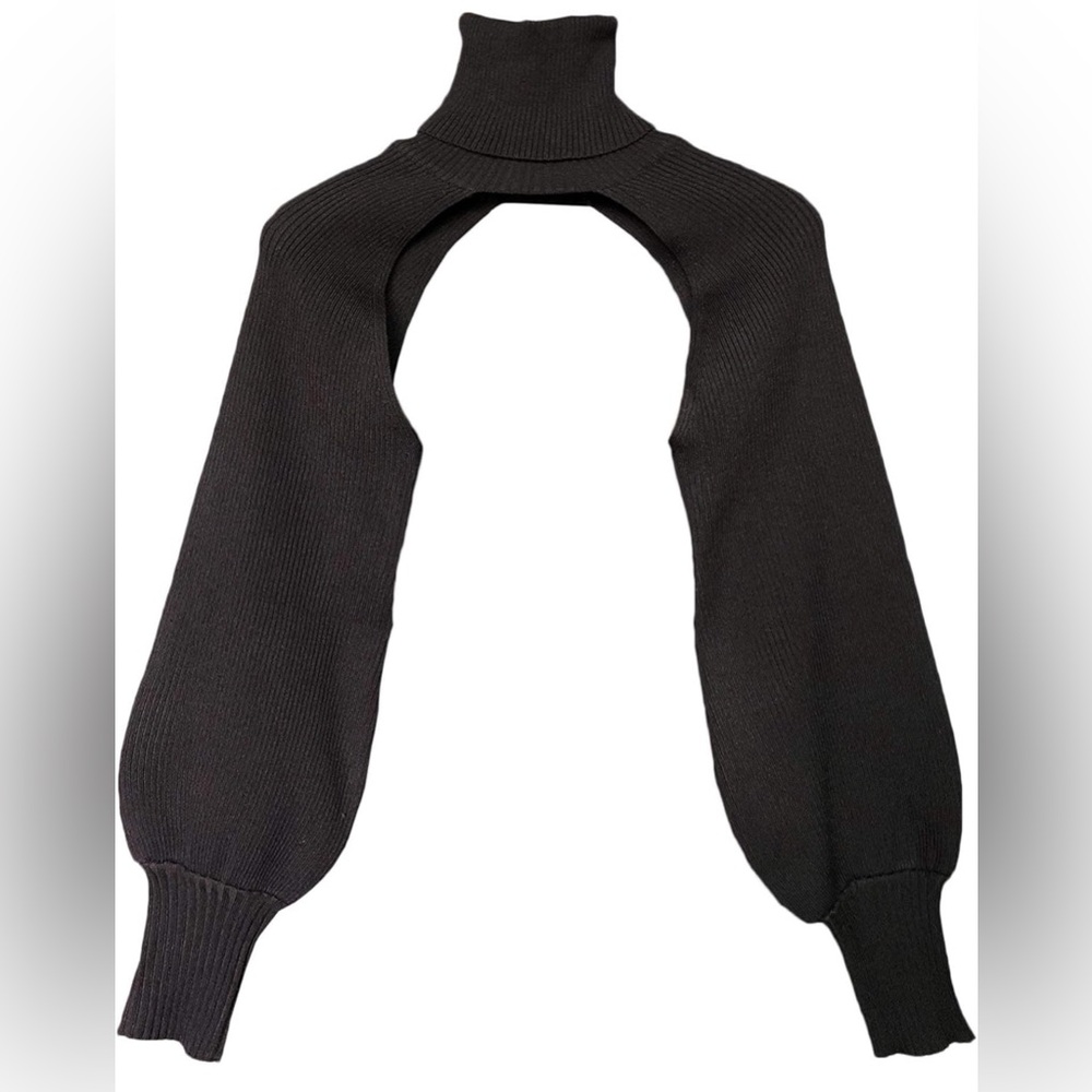 Black Turtleneck Sweater